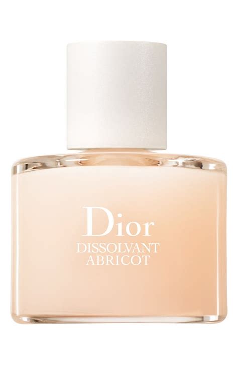 dior abricot nail polish remover|christian Dior abricot nail cream.